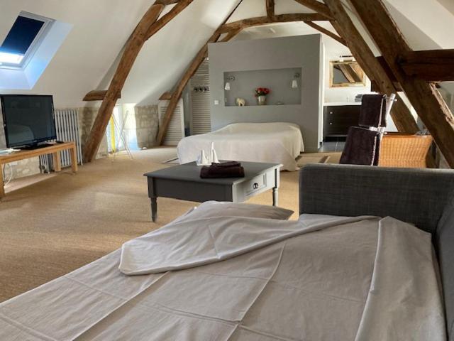 Chambres D'Hotes Rue Du Poids Bourgueil Bagian luar foto